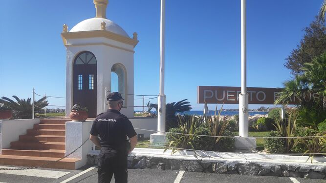 Policía Nacional en Puerto Banús
