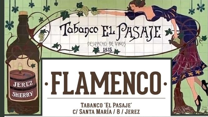 El Tabanco El Pasaje ofrece espectáculos de flamenco todos los días