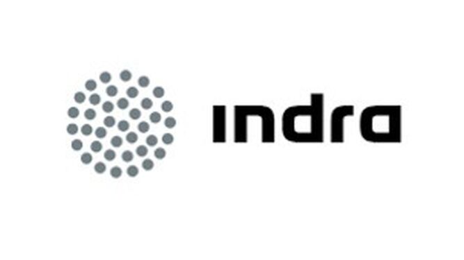 Logo de Indra.