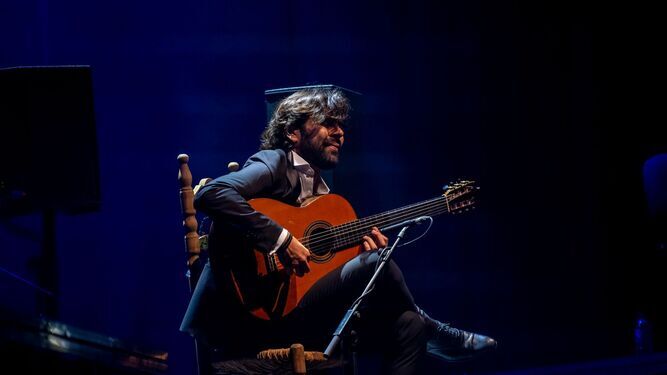 Daniel Casares durante su concierto en Jerez