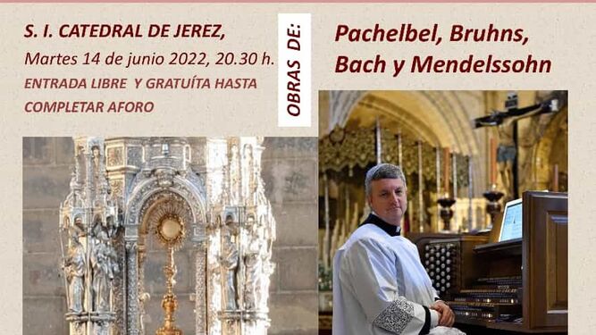 Concierto fin de curso del II Ciclo de Órgano en la Catedral de Jerez