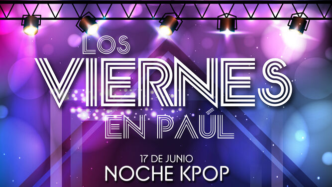 Detalle del cartel anunciador del ciclo 'Los Viernes en Paúl'.