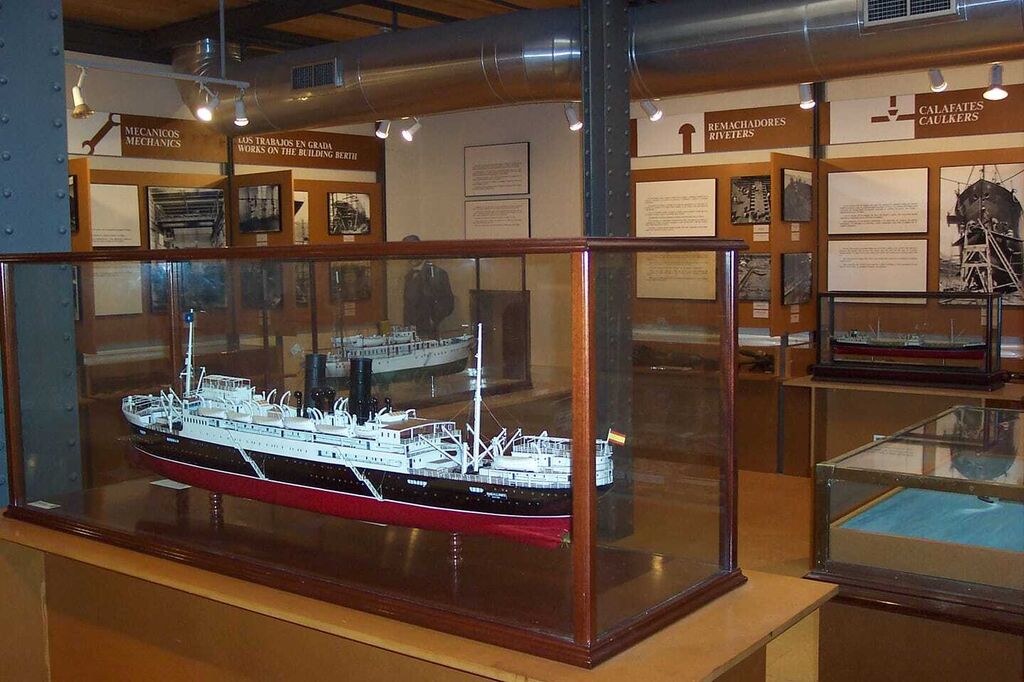 En en el museo se explica la historia de la construcci&oacute;n naval antigua y pod&eacute;is encontrar maquetas como esta del Magallanes