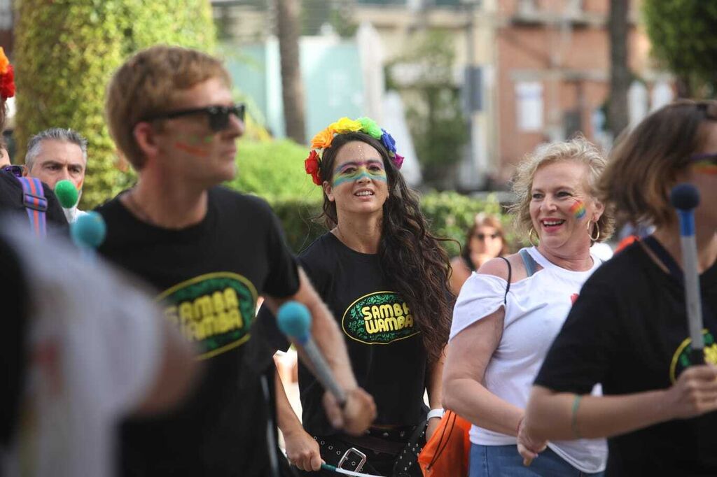 Manifestaci&oacute;n por el Orgullo LGTBIQA+ en Jerez