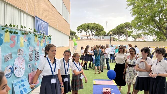Una imagen de la exposición del Programa de la Escuela Primaria en Grazalema-Guadalete.