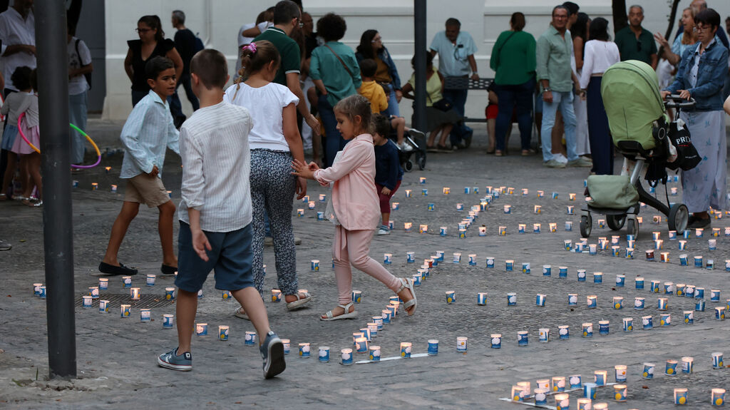 Noche de las candelas de Aspanido en Jerez