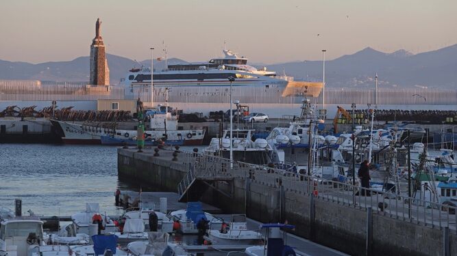 El puerto de Tarifa.
