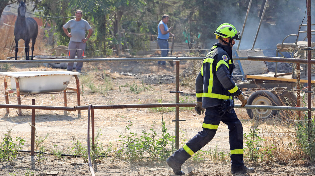 Im&aacute;genes de las zonas afectadas por el grave incendio en Jerez