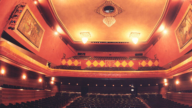 Imagen del interior del Teatro Villamarta.