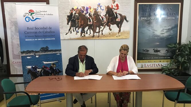 La Yeguada del Bocado y las Carreras de Caballos de Sanlúcar firman un acuerdo de colaboración