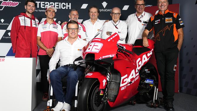 El equipo GasGas de MotoGP se ha anunciado este viernes en Austria.