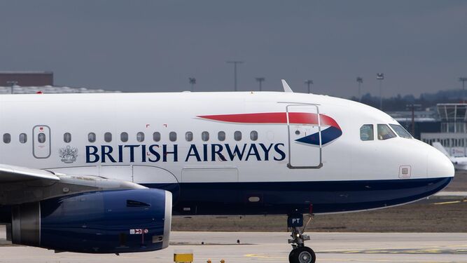 Un avión de British Airways.