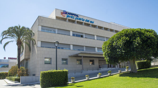 Fachada del Hospital HLA Jerez Puerta del Sur.