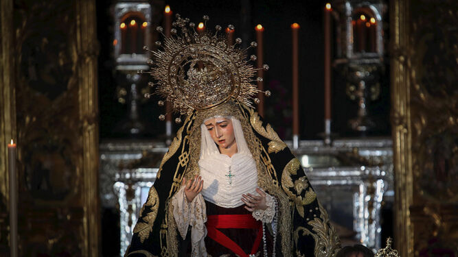 Nuestra Señora de la Piedad en la capilla real del Calvario.