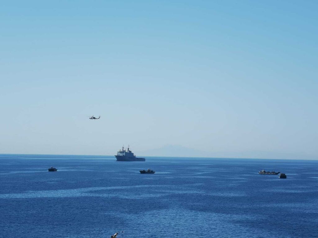La Armada, en las maniobras de la OTAN en Turqu&iacute;a: im&aacute;genes de los buques Juan Carlos I, Castilla, Galicia y la Infanter&iacute;a de Marina