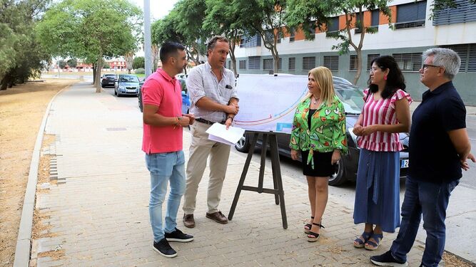 Reforma integral de la avenida William Shakespeare del Distrito Sur de Jerez