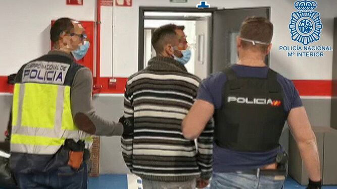 Una de las personas reclamadas por la Justicia y detenida en Jerez