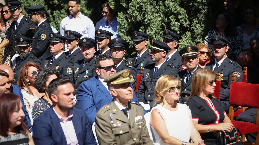 Emotivo acto por el D&iacute;a de la Polic&iacute;a Nacional celebrado en Jerez