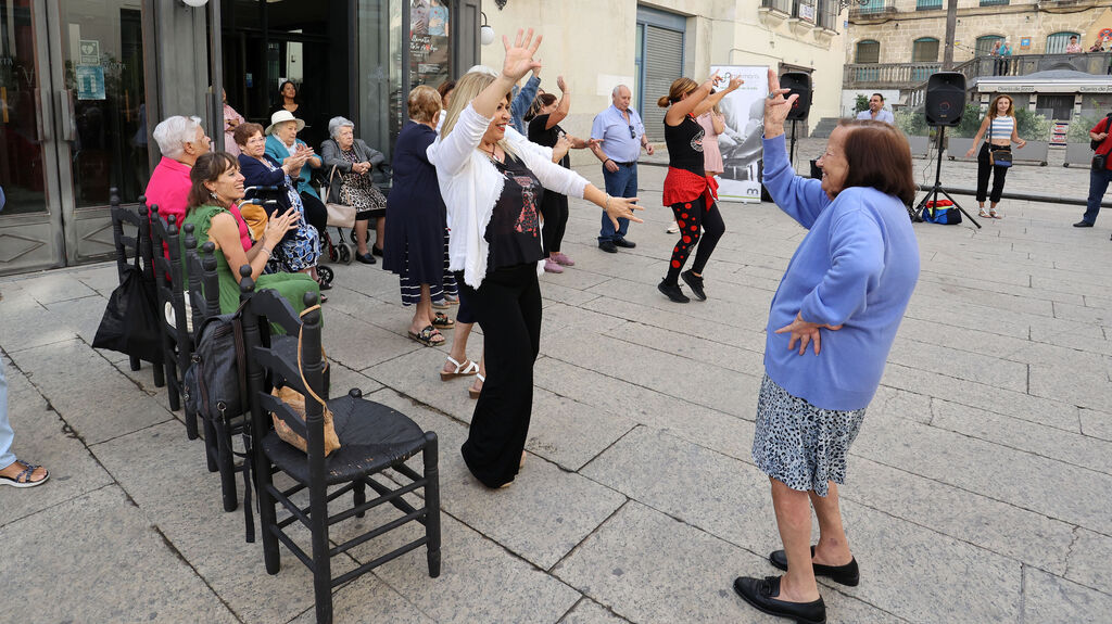 Masterclass de Flamenco, con motivo de la Semana de las Personas Mayores