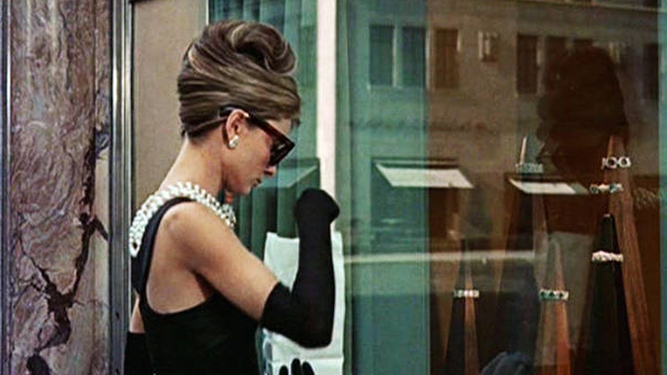 Audrey Hepburn en 'Desayuno con diamantes'.