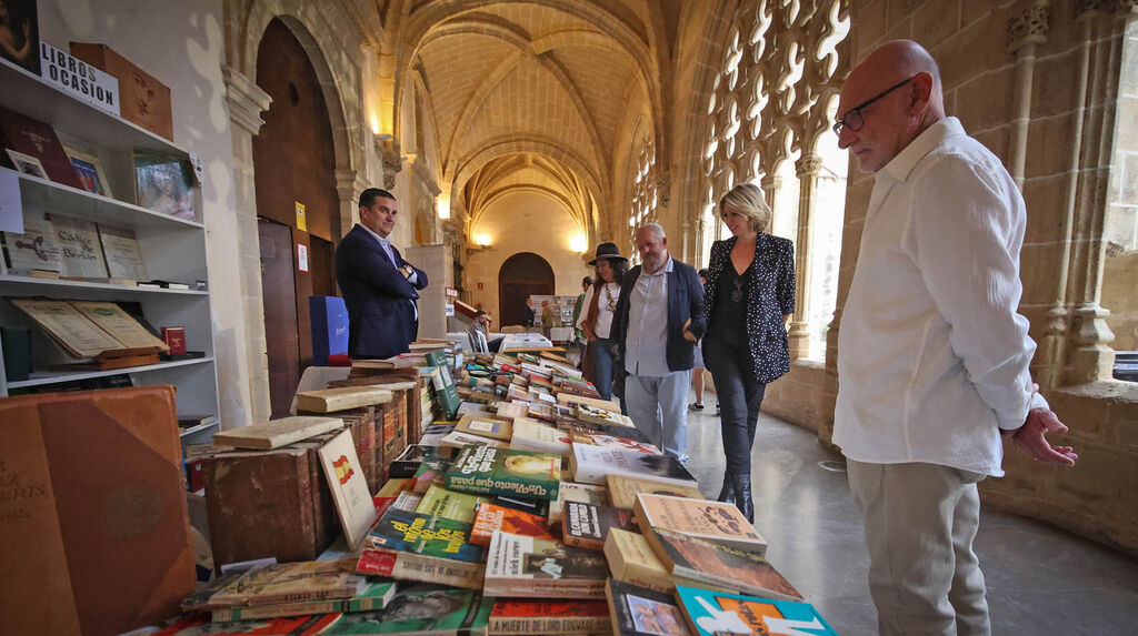 La Feria del Libro de Jerez en los Claustros de Santo Domingo