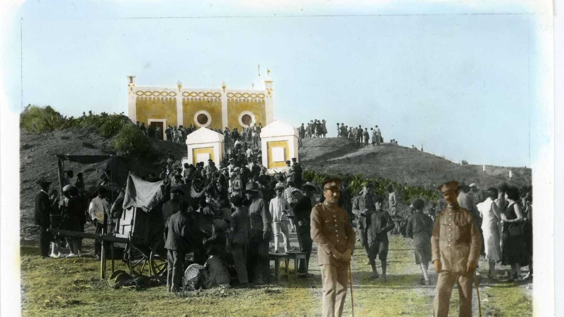 Romer&iacute;a del Cerro. Fotograf&iacute;a Quijano. Ca. 1920. Archivo Hist&oacute;rico Municipal, San Fernando.