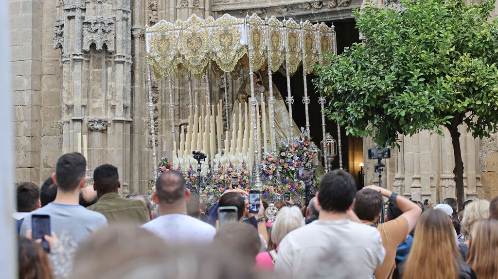 Procesi&oacute;n de Madre de Dios del Rosario de Capataces y Costaleros en Jerez
