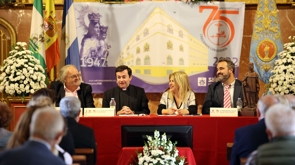 Acto inaugural del 75 aniversario del Oratorio Festivo en Jerez