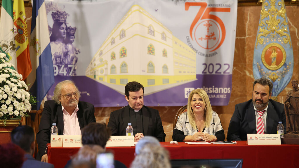 Acto inaugural del 75 aniversario del Oratorio Festivo en Jerez