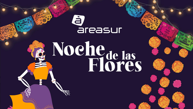 Área Sur celebrará Halloween con la Noche de las Flores mexicana.