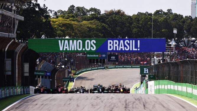 La Fórmula 1 desembarca en Sao Paulo con la última carrera al sprint.