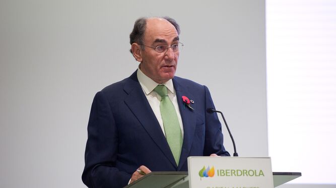 Ignacio Sánchez Galán interviene en el Capital Markets Day de Iberdrola.