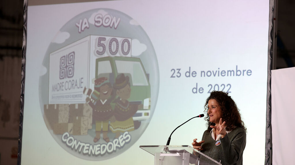Contenedor 500 de Madre Coraje en Jerez