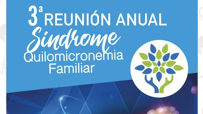 Cartel de la reunión de la Asociación Síndrome Quilomicronemia Familiar