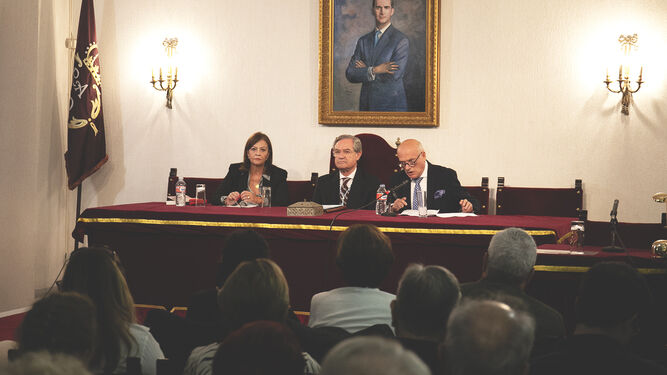 María del Carmen López Valle, Juan Salido y Bernardo Palomo