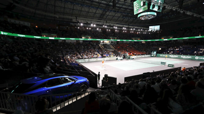 Perspectiva del Carpena durante las finales de la Copa Davis.