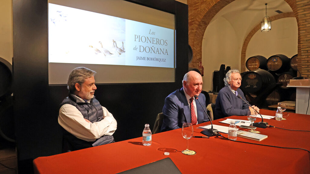 Jaime Boh&oacute;rquez presenta en Jerez 'Los pioneros de Do&ntilde;ana'