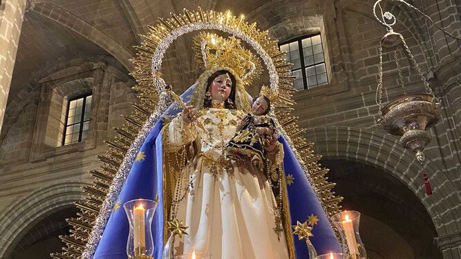 La Virgen del Rosario de Bornos en la Catedral de Jerez
