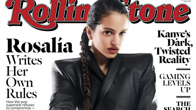 Rosalía en la portada de la revista Rolling Stone
