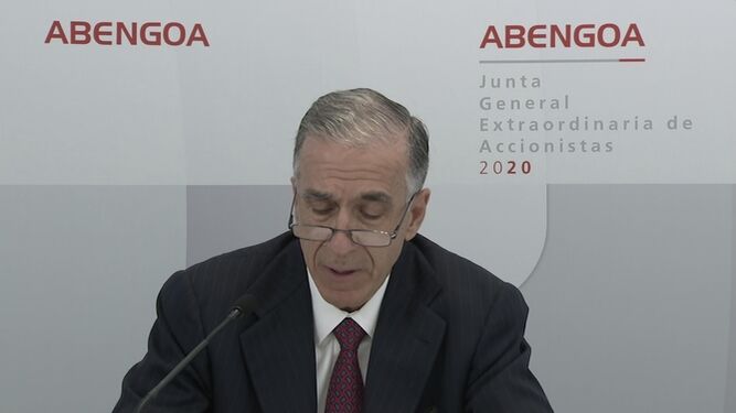 Gonzalo Urquijo, ex presidente de Abengoa, en una imagen del pasado mes de abril