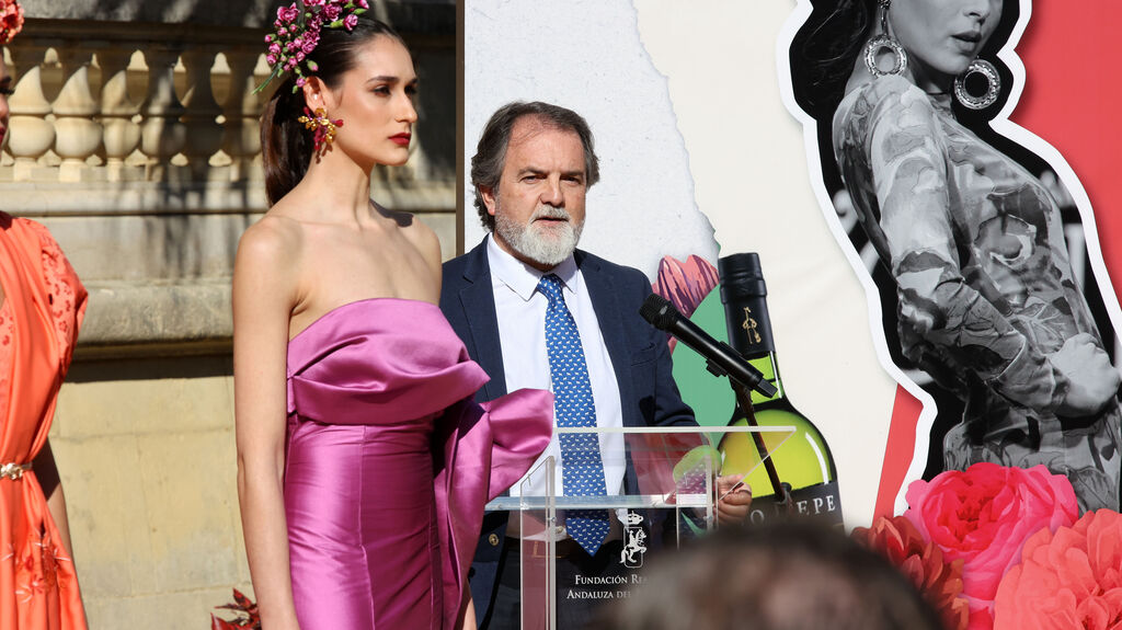 Presentación de la Pasarela Flamenca Tio Pepe 2023 en la REAAE de Jerez