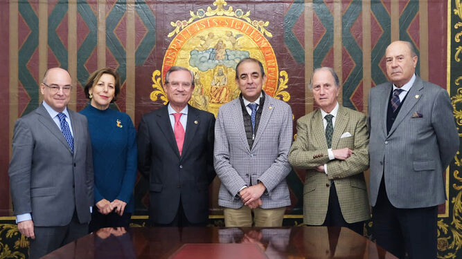 Primeros pasos para la firma de un convenio entre la Real Academia de San Dionisio y la Universidad de Sevilla