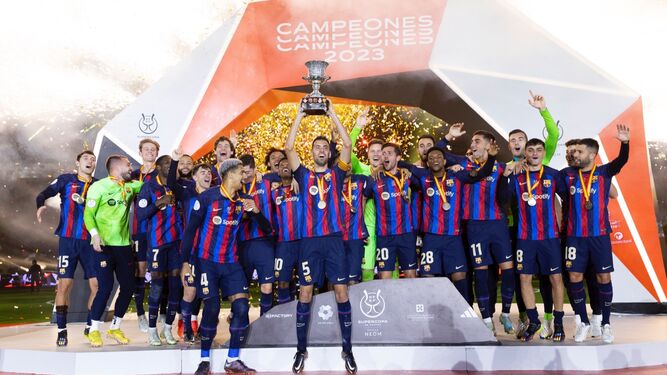 El Barcelona se lleva la Supercopa de España