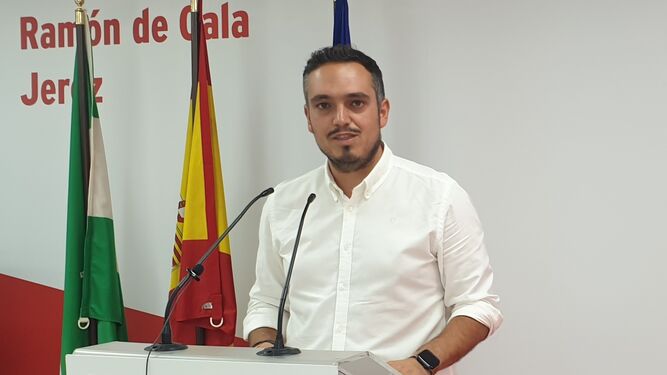 Jesús Alba, portavoz del PSOE de Jerez.