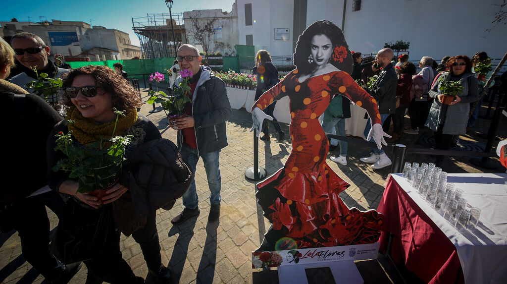 Fiesta en Jerez por el centenario de Lola Flores