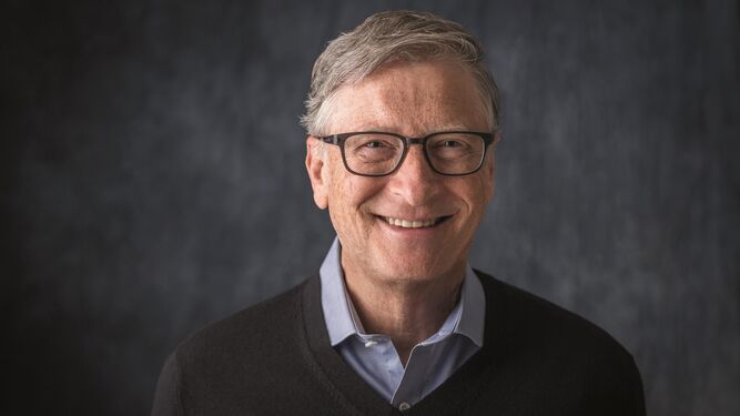 El empresario e informático estadounidense Bill  Gates.