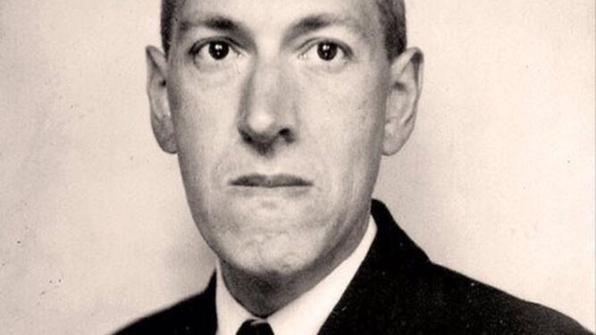 H.P. Lovecraft (Providence, 1890-1937) retratado en 1934 por Lucius B. Truesdell.