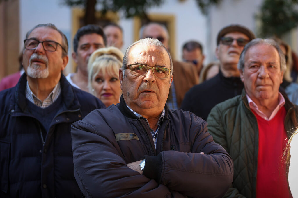 Concentraci&oacute;n para pedir el indulto de Pedro Pacheco en Jerez