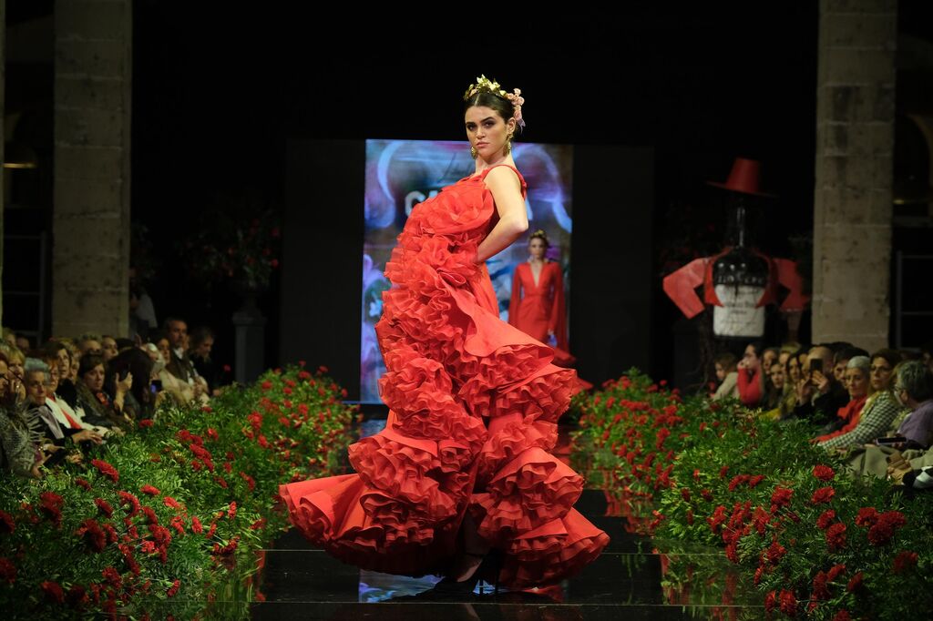 Desfile de Alejandro Andana en la Pasarela Flamenca Jerez T&iacute;o Pepe 2023