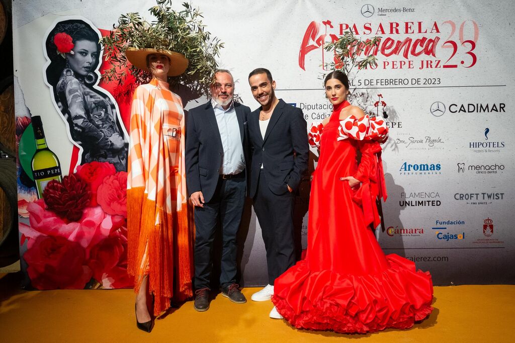 Desfile de Dise&ntilde;adores de Sanl&uacute;car en la Pasarela Flamenca Jerez T&iacute;o Pepe 2023